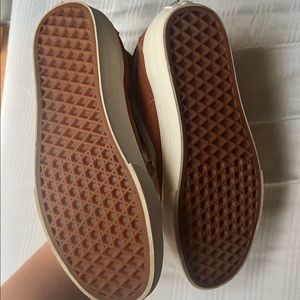 Burnt orange vans